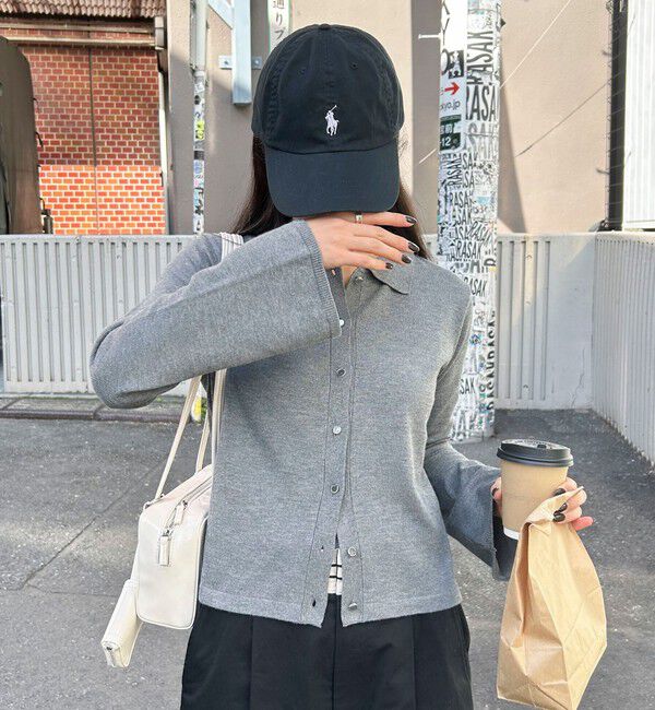 fredy emue「【haru企画】フレアスリーブシャツカーディガン」|カーディガン|