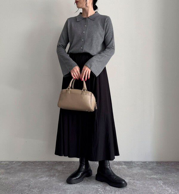 fredy emue「【haru企画】フレアスリーブシャツカーディガン」|カーディガン|