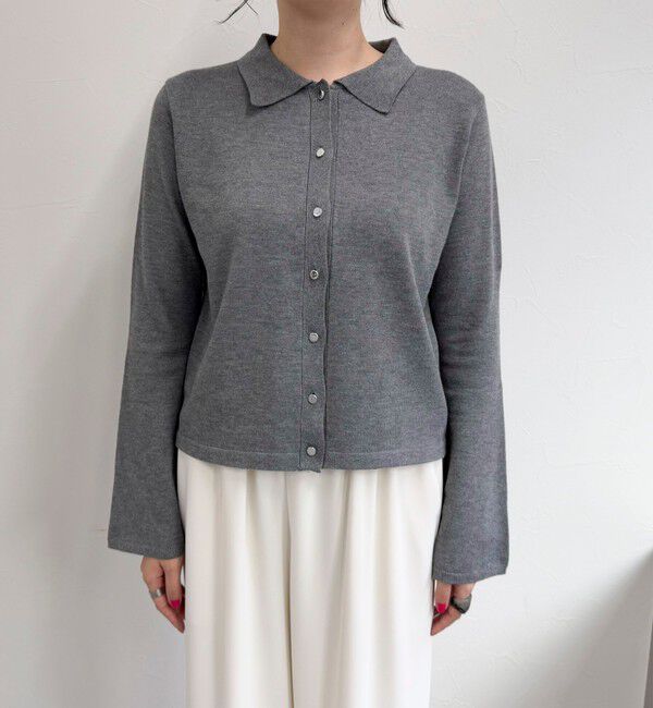 fredy emue「【haru企画】フレアスリーブシャツカーディガン」|カーディガン|