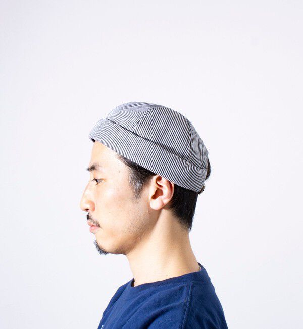 GLOSTER「【GLOSTER/グロスター】DENIM ROLL CAP フィッシャーマンキャップ」|キャップ・キャスケット|