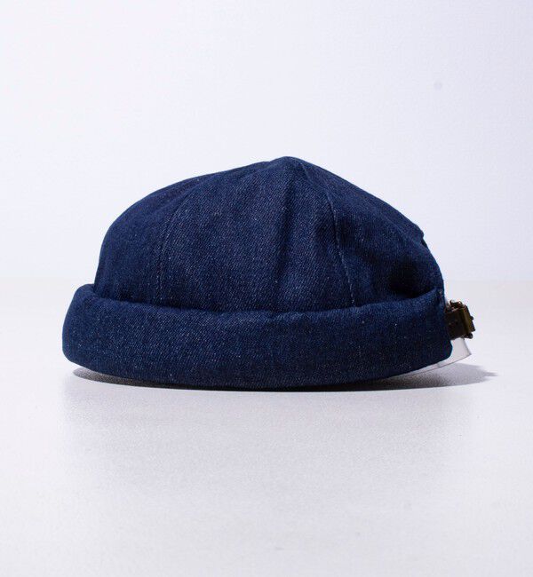 GLOSTER「【GLOSTER/グロスター】DENIM ROLL CAP フィッシャーマンキャップ」|キャップ・キャスケット|