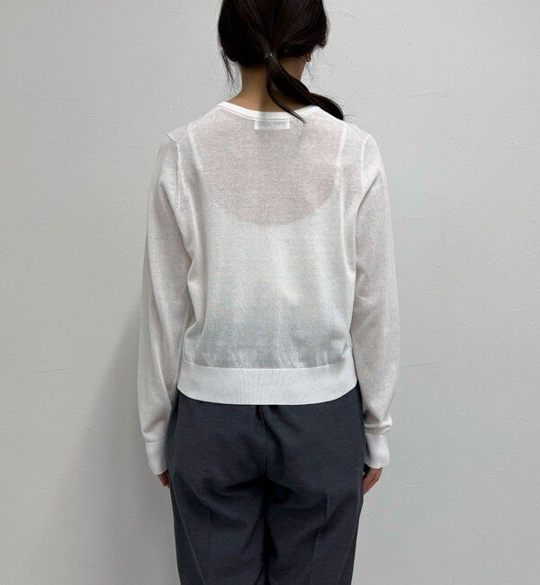 fredy emue「FR刺繍ベーシックサマーカーディガン」|カーディガン|