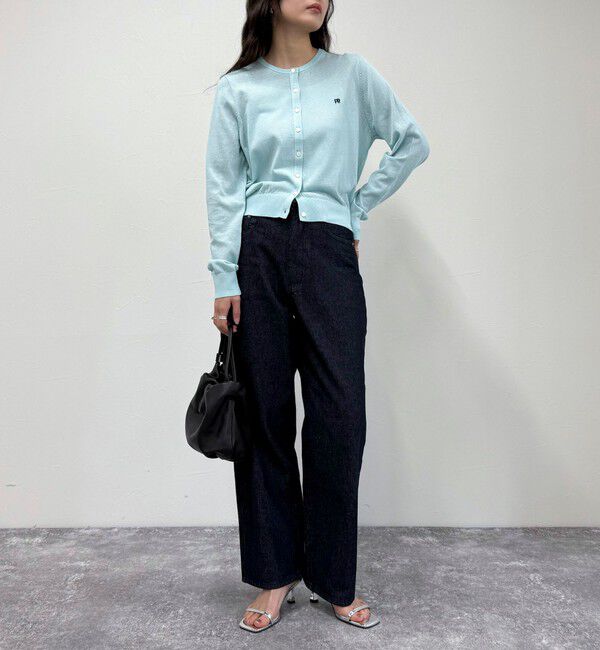 fredy emue「FR刺繍ベーシックサマーカーディガン」|カーディガン|