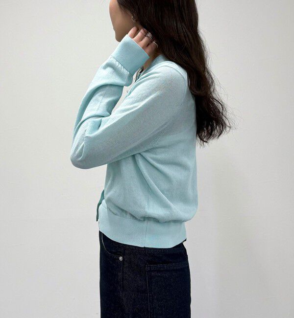 fredy emue「FR刺繍ベーシックサマーカーディガン」|カーディガン|