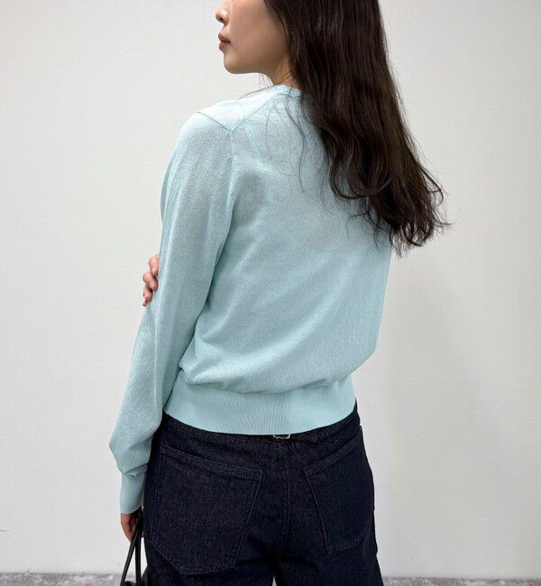 fredy emue「FR刺繍ベーシックサマーカーディガン」|カーディガン|