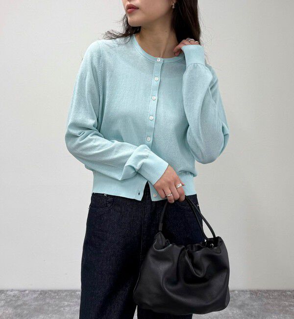 fredy emue「FR刺繍ベーシックサマーカーディガン」|カーディガン|