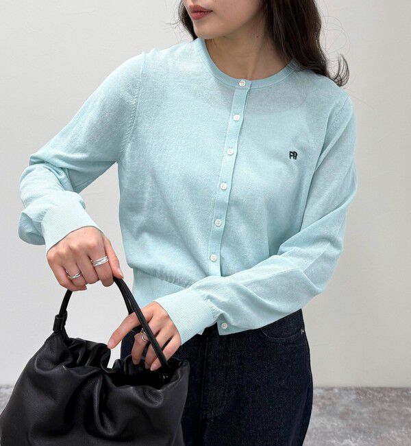 fredy emue「FR刺繍ベーシックサマーカーディガン」|カーディガン|