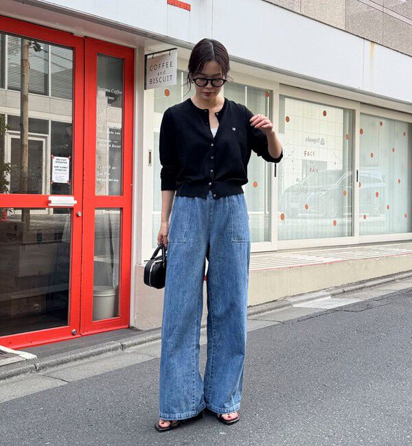 fredy emue「FR刺繍ベーシックサマーカーディガン」|カーディガン|