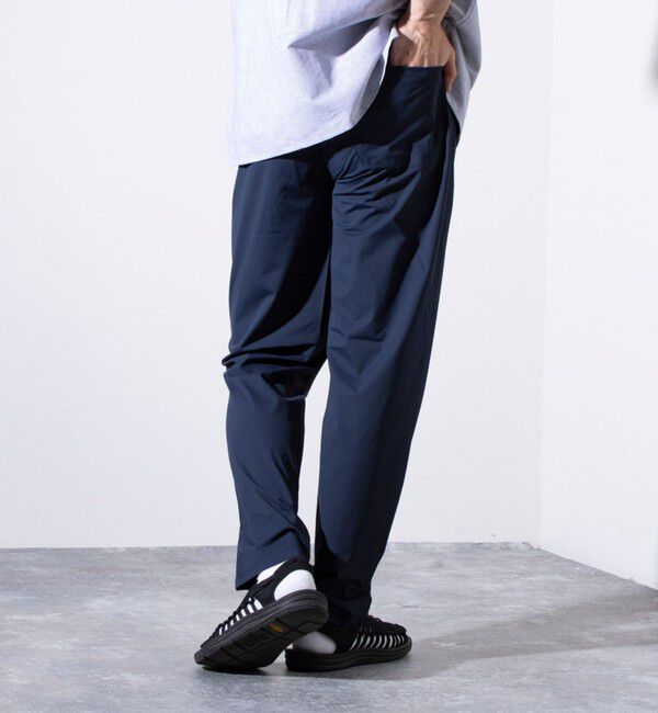 GLOSTER「【GLOSTER/グロスター】N/PU 接触冷感 フレッシュイージーパンツ」|チノ|