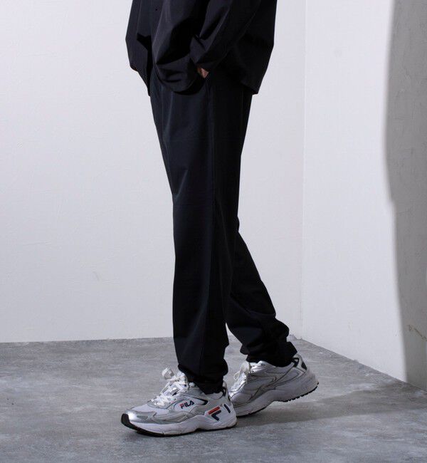 GLOSTER「【GLOSTER/グロスター】N/PU 接触冷感 フレッシュイージーパンツ」|チノ|