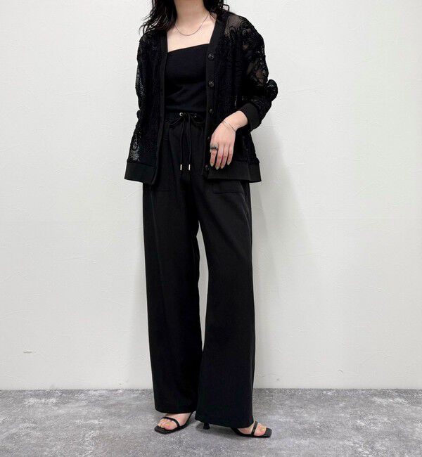 fredy emue「シルキーリネンイージーパンツ」|チノ|