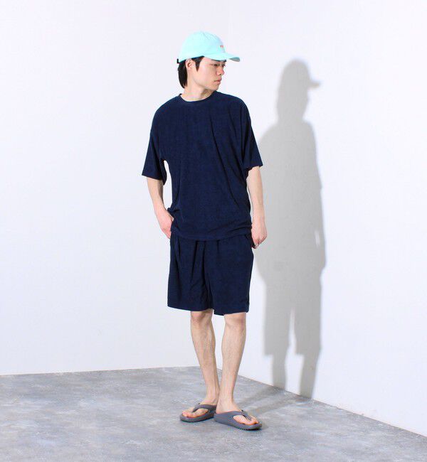 GLOSTER「【3点セット】【DISCUS ATHLETIC】パイルセットアップ Tシャツ＆ショーツ＆収納バッグ」|Tシャツ・カットソー|