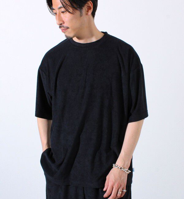 GLOSTER「【3点セット】【DISCUS ATHLETIC】パイルセットアップ Tシャツ＆ショーツ＆収納バッグ」|Tシャツ・カットソー|