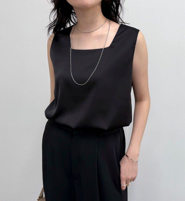 fredy emue「リラックスサテンタンクトップ」|タンクトップ|