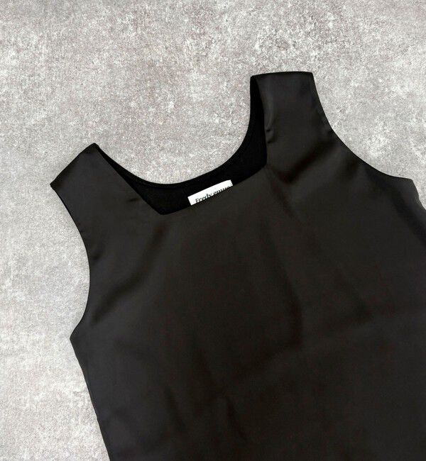 fredy emue「リラックスサテンタンクトップ」|タンクトップ|