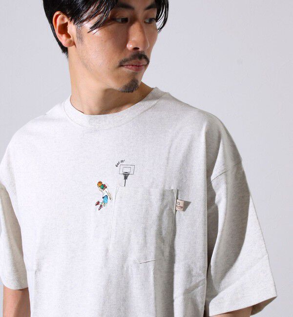 FREDY MAC「【Duckster/ダックスター】吸水速乾天竺 THE SHOT ポケットTシャツ ポケT」|Tシャツ・カットソー|
