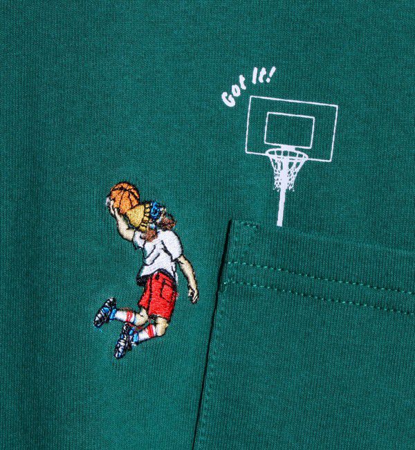 FREDY MAC「【Duckster/ダックスター】吸水速乾天竺 THE SHOT ポケットTシャツ ポケT」|Tシャツ・カットソー|