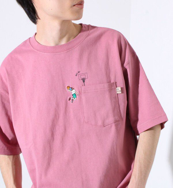 FREDY MAC「【Duckster/ダックスター】吸水速乾天竺 THE SHOT ポケットTシャツ ポケT」|Tシャツ・カットソー|