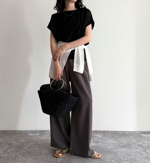 fredy emue「コクーンカットソーブラウス」|Tシャツ・カットソー|