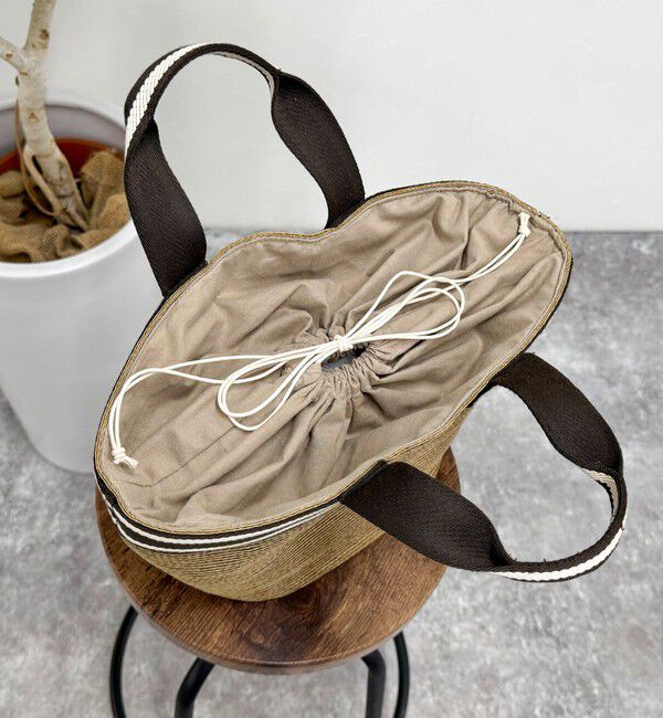 fredy emue「ラインテープブレードバッグ」|かごバッグ|