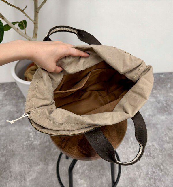 fredy emue「ラインテープブレードバッグ」|かごバッグ|