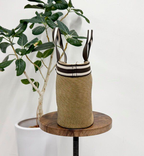 fredy emue「ラインテープブレードバッグ」|かごバッグ|