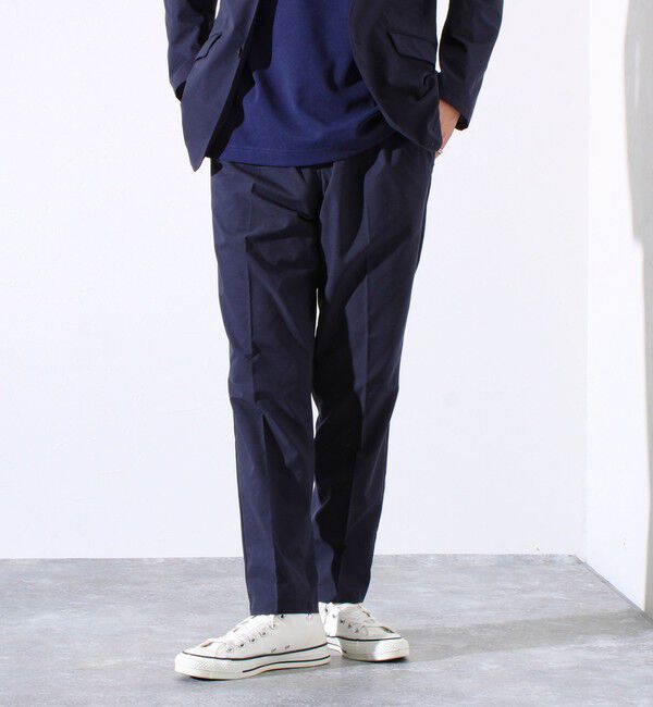 GLOSTER「【セットアップ/ビジカジ対応】エアードッツ 快適軽量 イージーパンツ スラックス」|チノ|