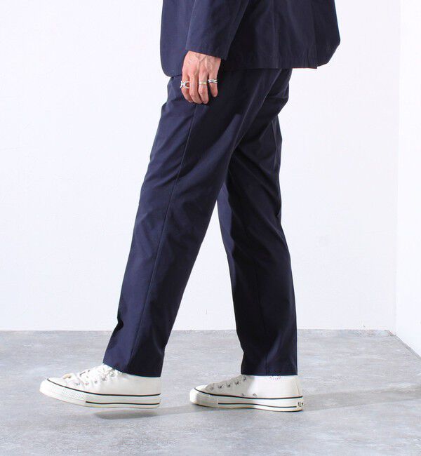 GLOSTER「【セットアップ/ビジカジ対応】エアードッツ 快適軽量 イージーパンツ スラックス」|チノ|