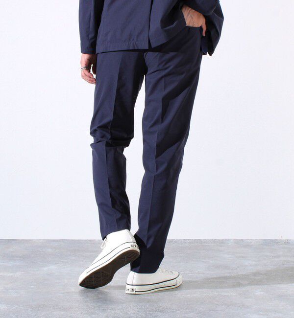 GLOSTER「【セットアップ/ビジカジ対応】エアードッツ 快適軽量 イージーパンツ スラックス」|チノ|