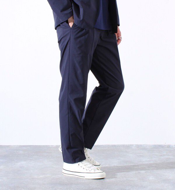 GLOSTER「【セットアップ/ビジカジ対応】エアードッツ 快適軽量 イージーパンツ スラックス」|チノ|