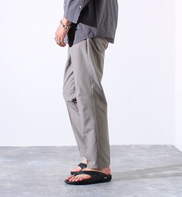 GLOSTER「【セットアップ/ビジカジ対応】エアードッツ 快適軽量 イージーパンツ スラックス」|チノ|