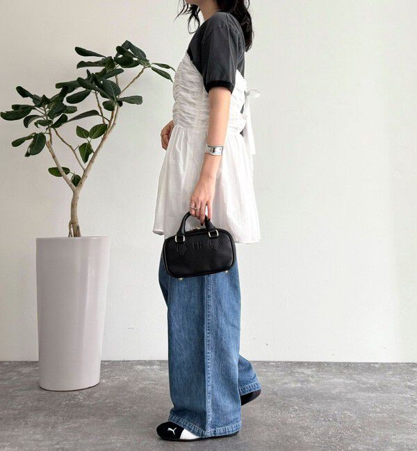 fredy emue「ギャザーキャミソールビスチェ」|キャミソール|