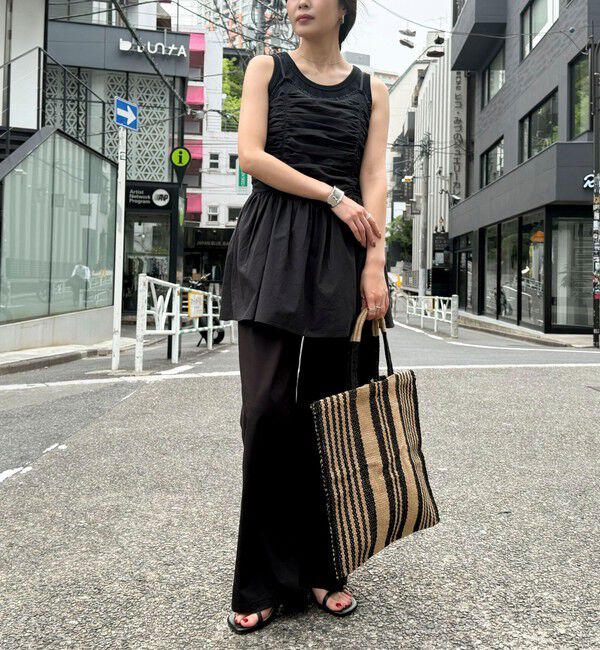 fredy emue「ギャザーキャミソールビスチェ」|キャミソール|