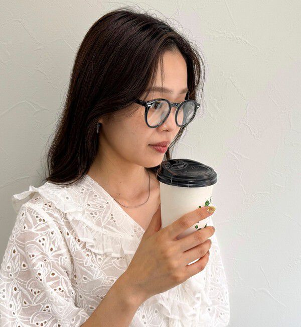 fredy emue「調光レンズセルラウンドサングラス」|サングラス|