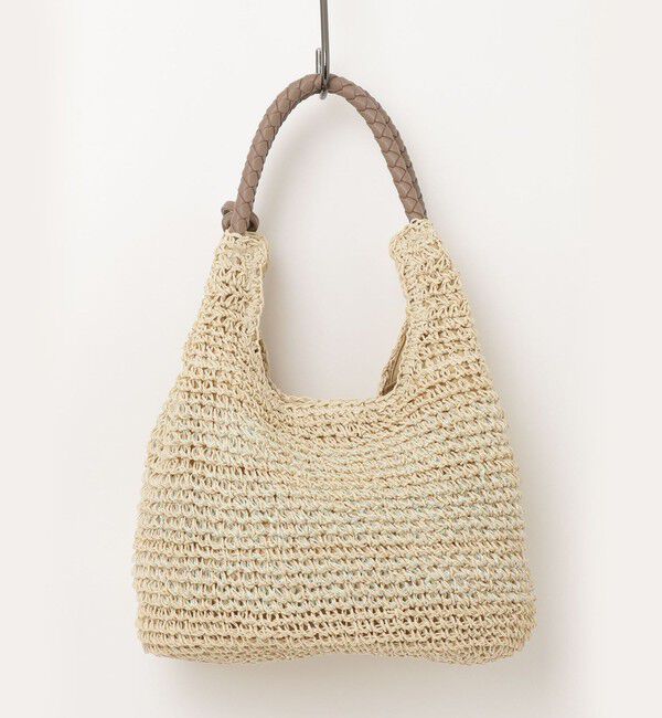 fredy emue「タッセル付きラメペーパーカゴバッグ」|かごバッグ|