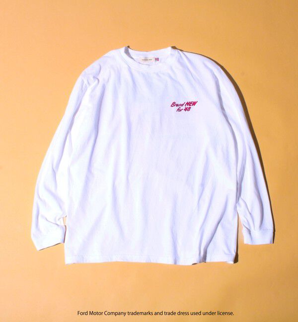 GLOSTER「【GOOD ROCK SPEED】FORD/フォード バックプリント ロングスリーブTシャツ ロンT」|Tシャツ・カットソー|