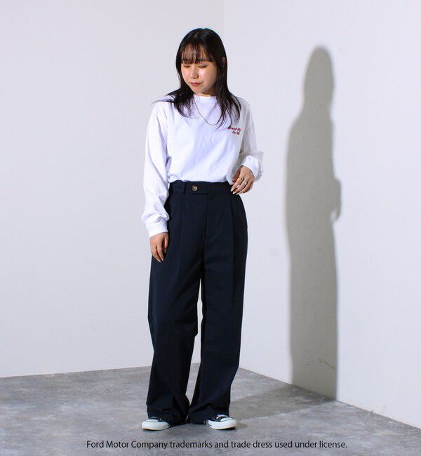 GLOSTER「【GOOD ROCK SPEED】FORD/フォード バックプリント ロングスリーブTシャツ ロンT」|Tシャツ・カットソー|