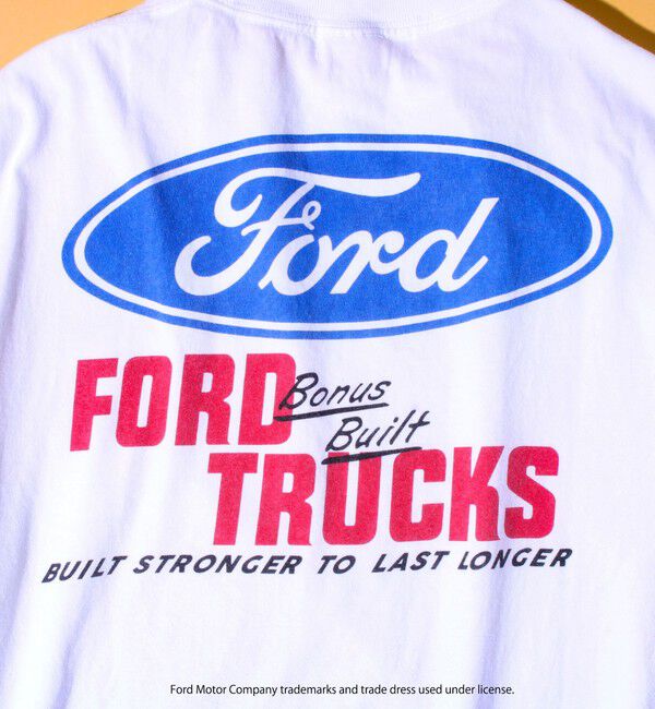 GLOSTER「【GOOD ROCK SPEED】FORD/フォード バックプリント ロングスリーブTシャツ ロンT」|Tシャツ・カットソー|