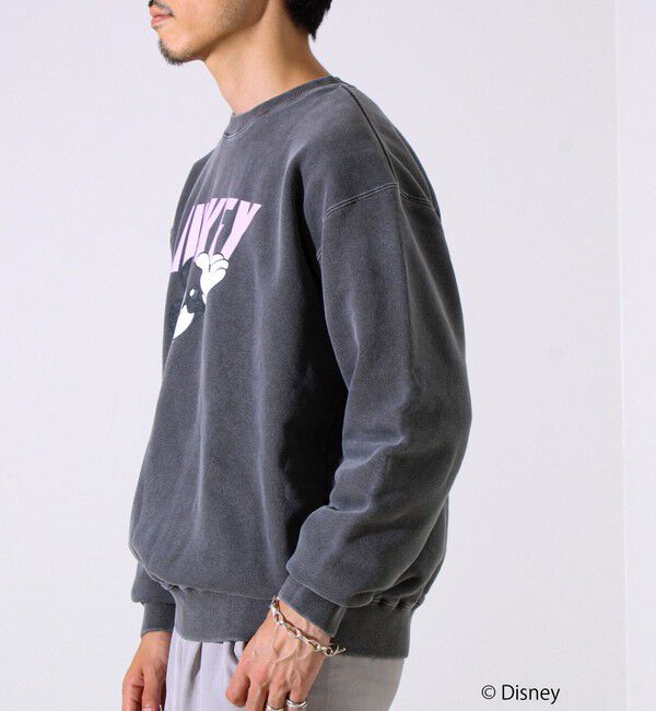 GLOSTER「【GOOD ROCK SPEED】MICKEY / ピグメントスウェット」|スウェット・ジャージ|