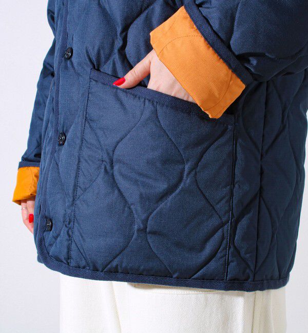 GLOSTER「【GLOSTER別注】TAION ミリタリー クルーネック ライナージャケット」|ダウン|