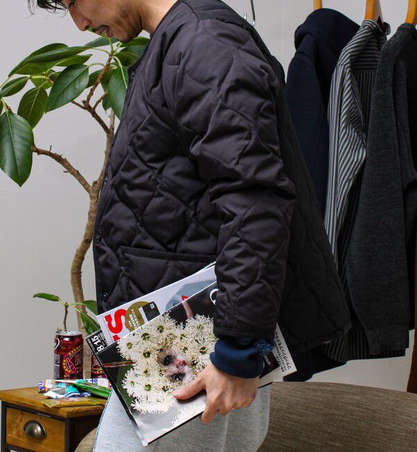 GLOSTER「【GLOSTER別注】TAION ミリタリー クルーネック ライナージャケット」|ダウン|