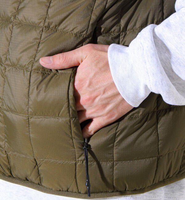 GLOSTER「【2WAYで着回せる】【UNISEX】GLOSTER配色別注 TAIONボア&times;ダウンベスト」|ダウンベスト・ベスト|