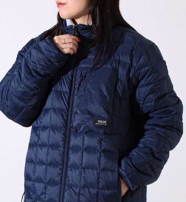 GLOSTER「【2WAYで着回せる】【UNISEX】GLOSTER配色別注 TAIONボア&times;ダウンブルゾン」|ダウン|