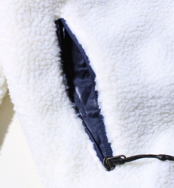 GLOSTER「【2WAYで着回せる】【UNISEX】GLOSTER配色別注 TAIONボア&times;ダウンブルゾン」|ダウン|