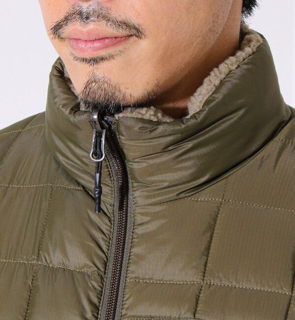 GLOSTER「【2WAYで着回せる】【UNISEX】GLOSTER配色別注 TAIONボア&times;ダウンブルゾン」|ダウン|