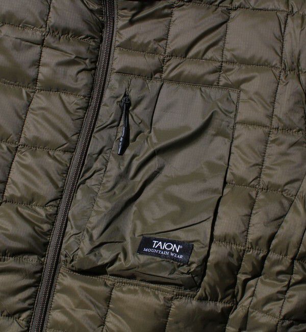 GLOSTER「【2WAYで着回せる】【UNISEX】GLOSTER配色別注 TAIONボア&times;ダウンブルゾン」|ダウン|