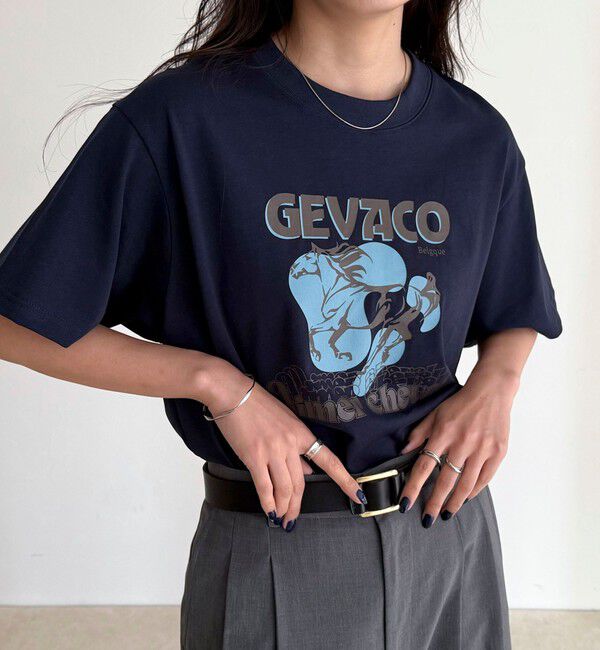 fredy emue「【GEVACO/ゲバコ】フロントプリントTシャツ」|Tシャツ・カットソー|