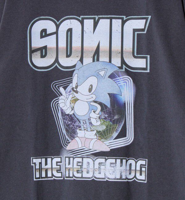 GLOSTER「【SONIC/ソニック】UNISEX ヴィンテージ風 ロンT」|Tシャツ・カットソー|
