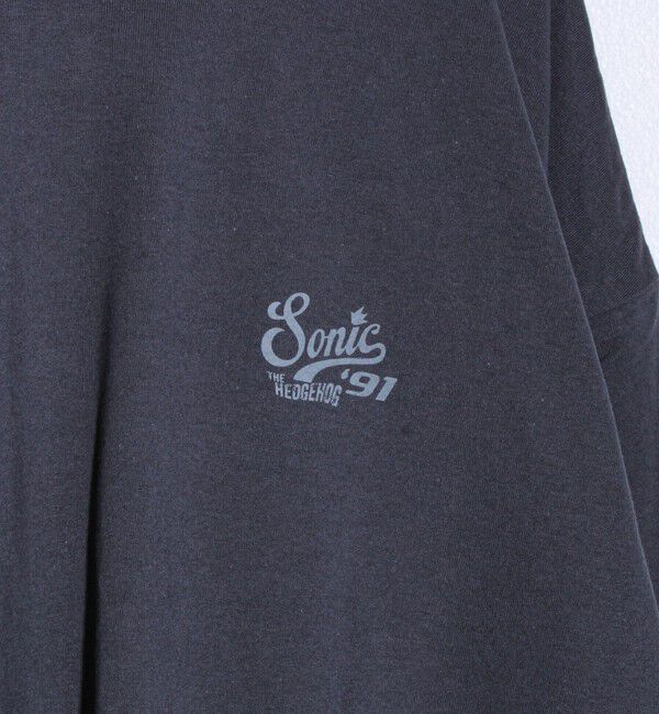 GLOSTER「【SONIC/ソニック】UNISEX ヴィンテージ風 ロンT」|Tシャツ・カットソー|