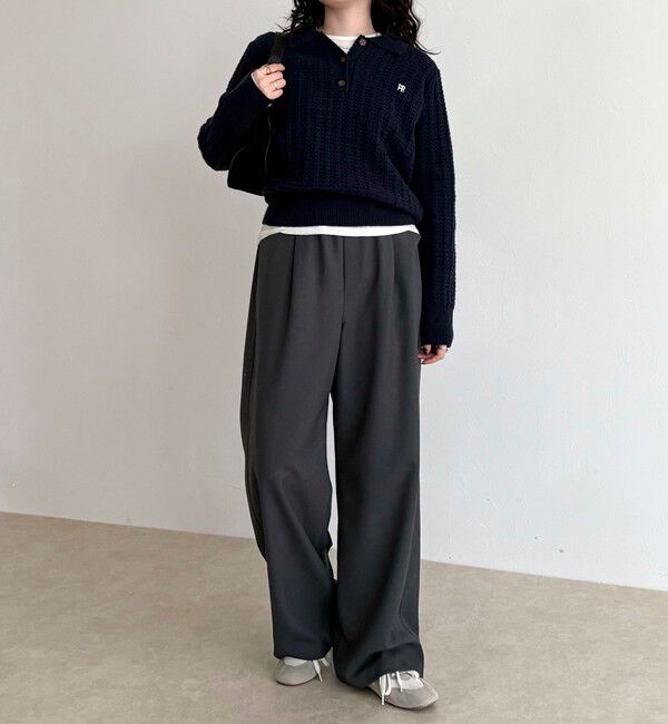 fredy emue「ウールライク5ポケイージーパンツ」|チノ|